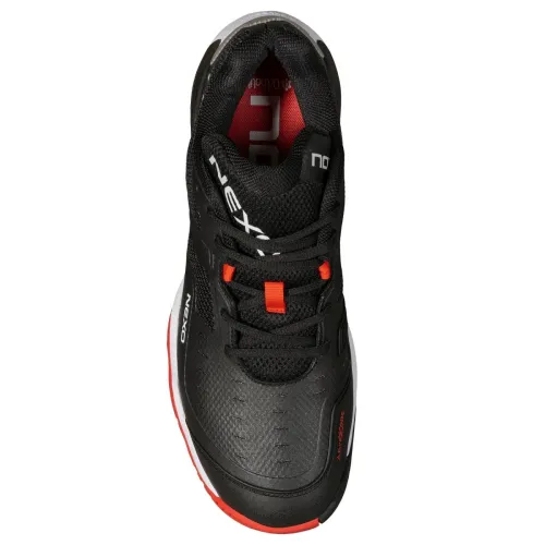 Кросівки для піклболу NOX LUX NEXO BLACK/LAVA RED