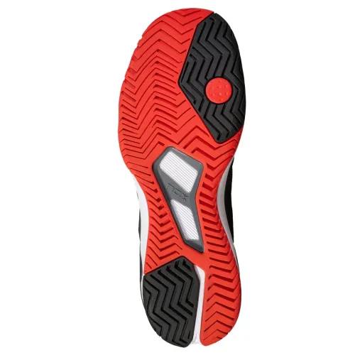 Кросівки для піклболу NOX LUX NEXO BLACK/LAVA RED