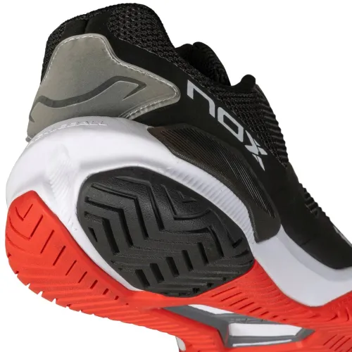 Кросівки для піклболу NOX LUX NEXO BLACK/LAVA RED