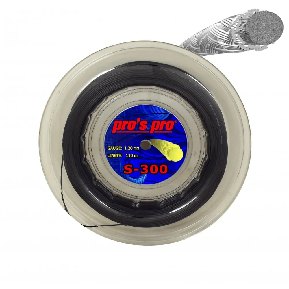 Струна для сквошу Pro's Pro S-300 чорна 110 м - 3