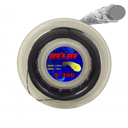Струна для сквошу Pro's Pro S-300 чорна 110 м