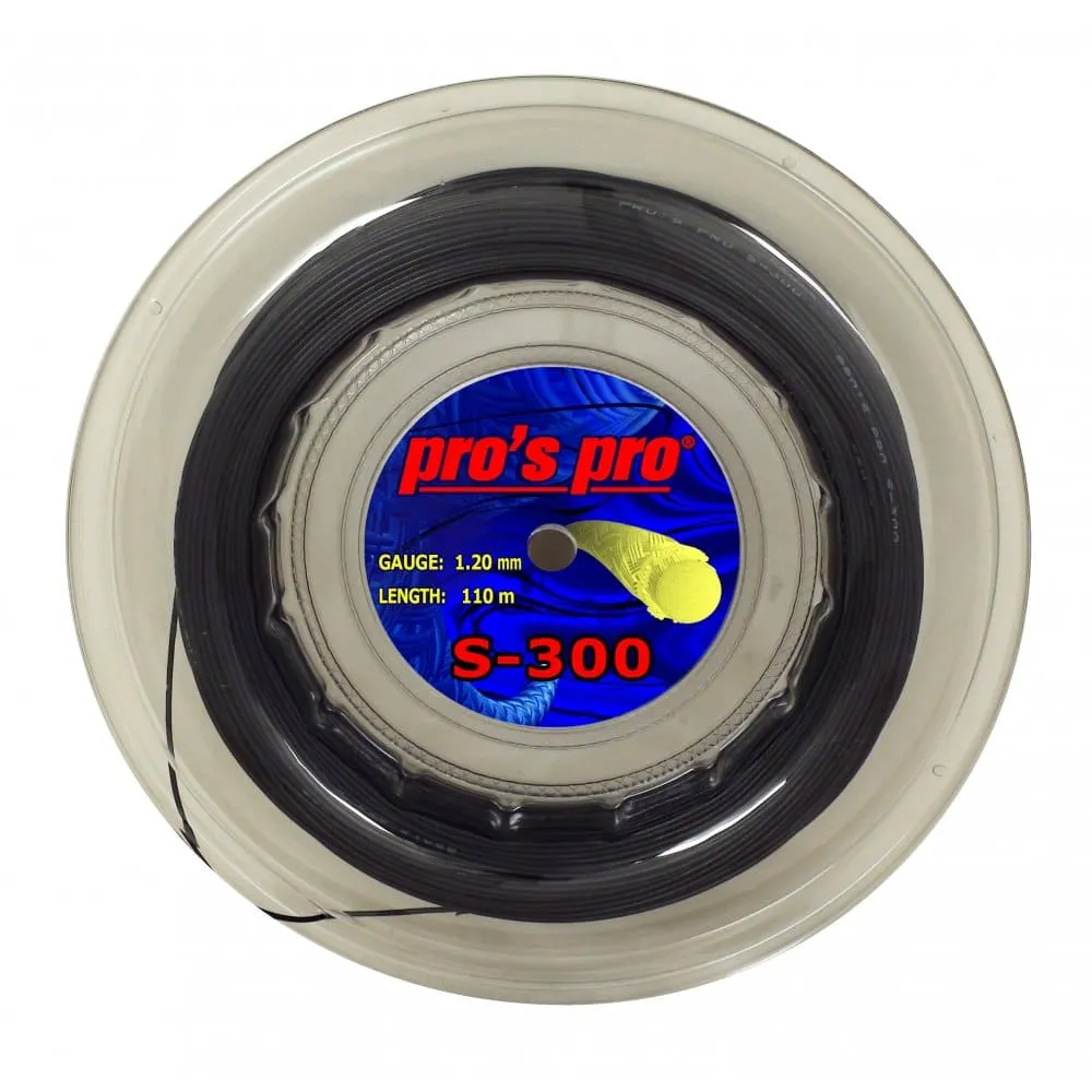 Струна для сквошу Pro's Pro S-300 чорна 110 м - 2