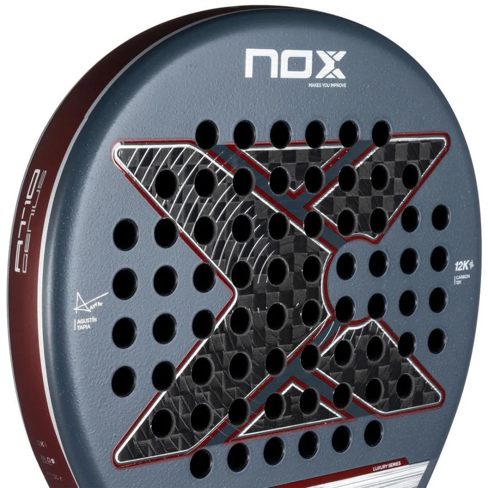 Ракетка для паделу NOX AT10 GENIUS 12K RACKET BY AGUSTIN TAPIA - 9