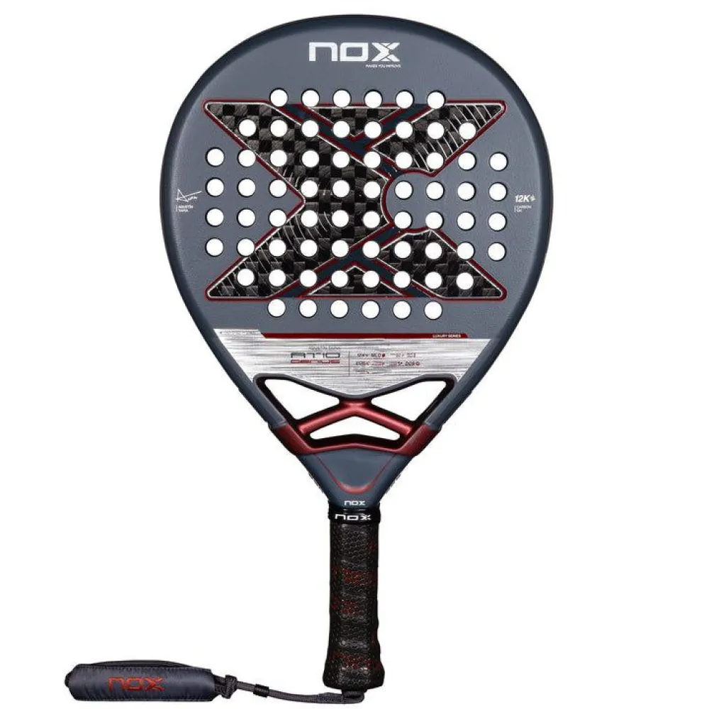 Ракетка для паделу NOX AT10 GENIUS 12K RACKET BY AGUSTIN TAPIA - 7