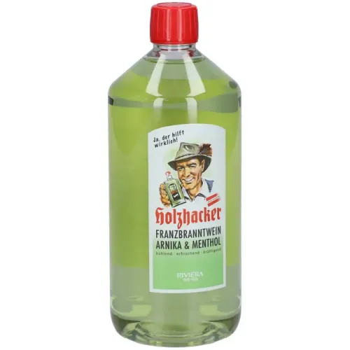 Гель Riviera Holzhacker Franzbranntwein Arnika & Menthol 1000 ml