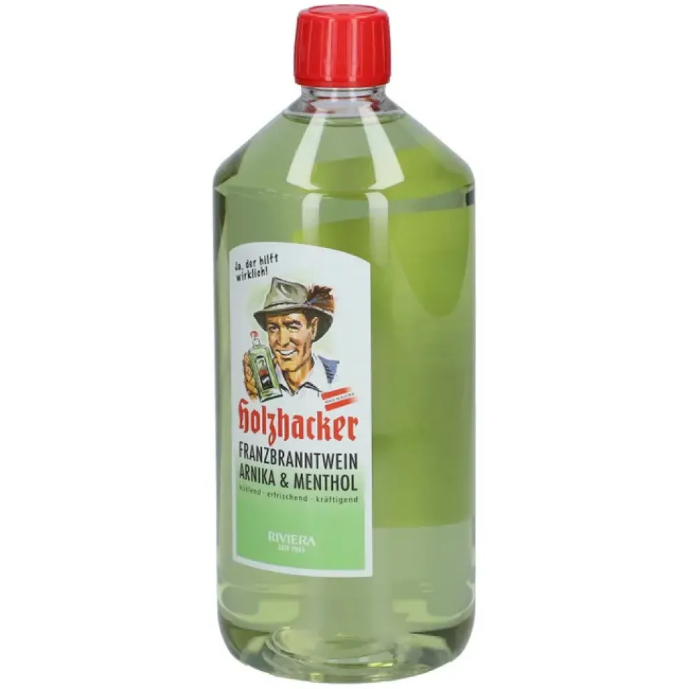 Гель Riviera Holzhacker Franzbranntwein Arnika & Menthol 1000 ml - 3