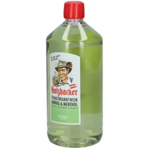 Гель Riviera Holzhacker Franzbranntwein Arnika & Menthol 1000 ml