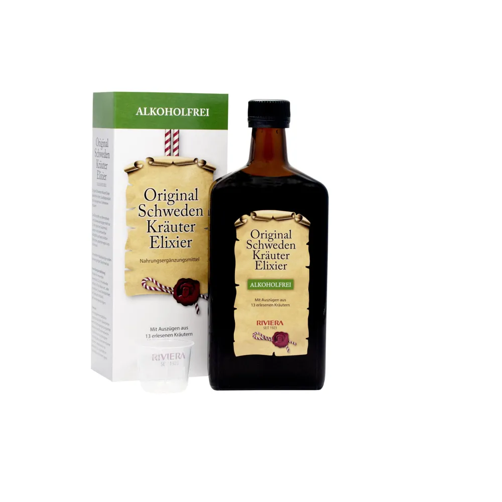 Еліксир Riviera Schwedenkräuter Elixier alkoholfrei 50 ml - 1