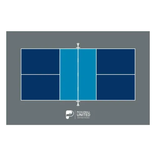 Корт для піклболу Gamma Pickleball Court True Court 16 x 8m