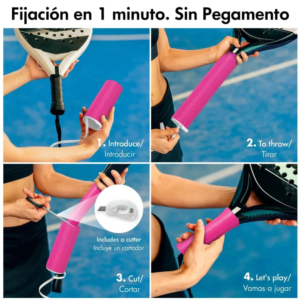 Обмотка Helix Pro Grip Solid Pink - 2