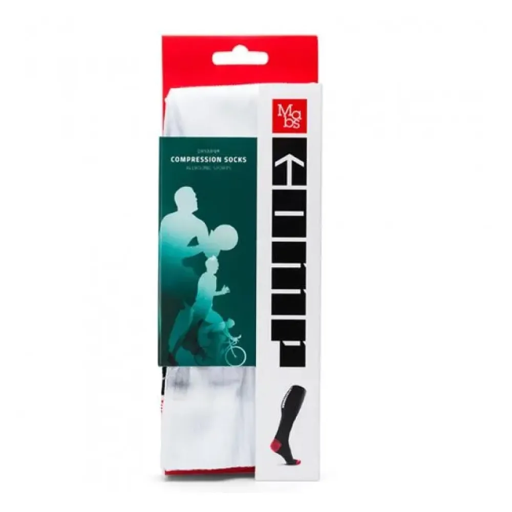 Шкарпетки Mabs Comp Allround Sport white L - 2