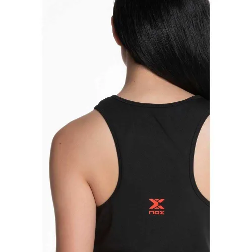 Футболка NOX CAMISETA TIRANTES MUJER TEAM FIT BLACK