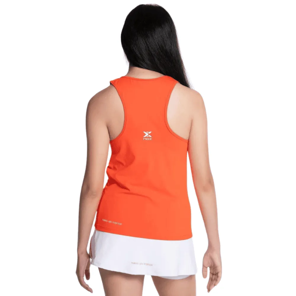 Майка NOX CAMISETA TIRANTES MUJER TEAM FIT RED M - 2