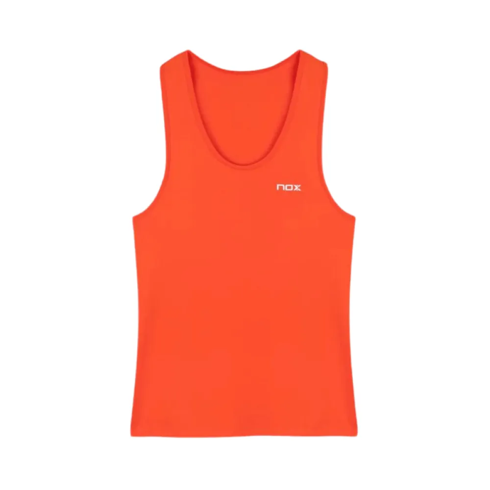 Майка NOX CAMISETA TIRANTES MUJER TEAM FIT RED M - 1