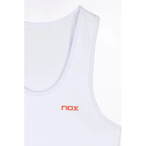 Майка NOX CAMISETA TIRANTES MUJER TEAM FIT WHITE
