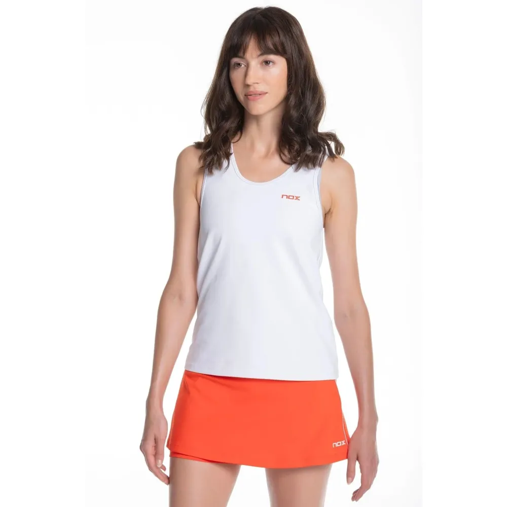Майка NOX CAMISETA TIRANTES MUJER TEAM FIT WHITE S - 1