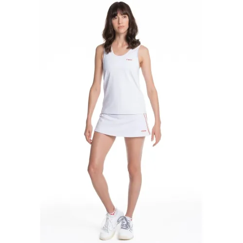 Майка NOX CAMISETA TIRANTES MUJER TEAM FIT WHITE