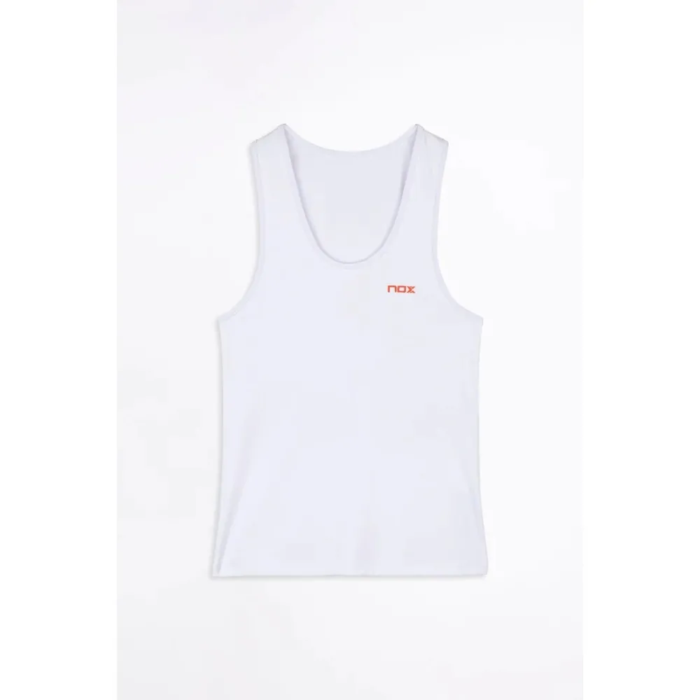 Майка NOX CAMISETA TIRANTES MUJER TEAM FIT WHITE S - 2