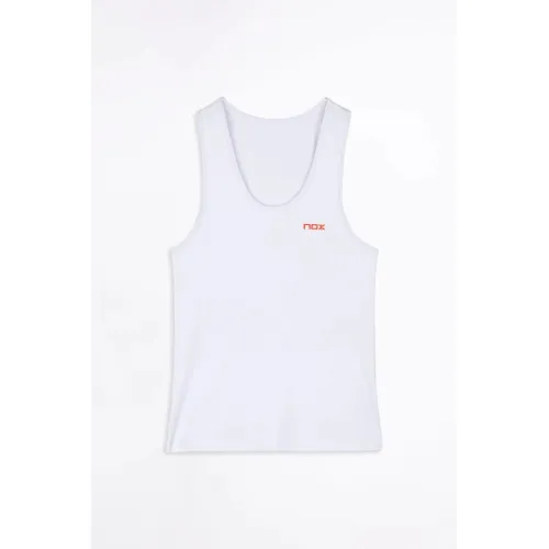 Майка NOX CAMISETA TIRANTES MUJER TEAM FIT WHITE