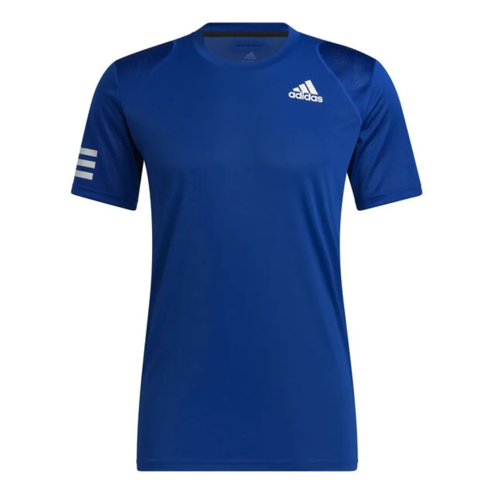 Футболка Adidas Club 3 Stripe Tee B Blue дитяча 12Y - 1