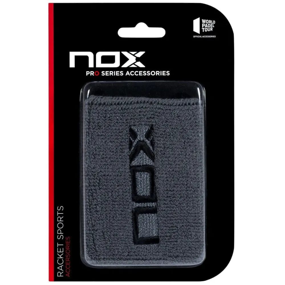 Напульсник NOX MUNEQUERAS GREY LOGO BLACK - 1