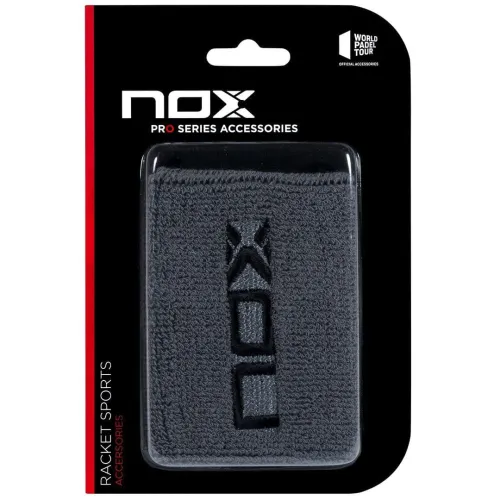 Напульсник NOX MUNEQUERAS GREY LOGO BLACK