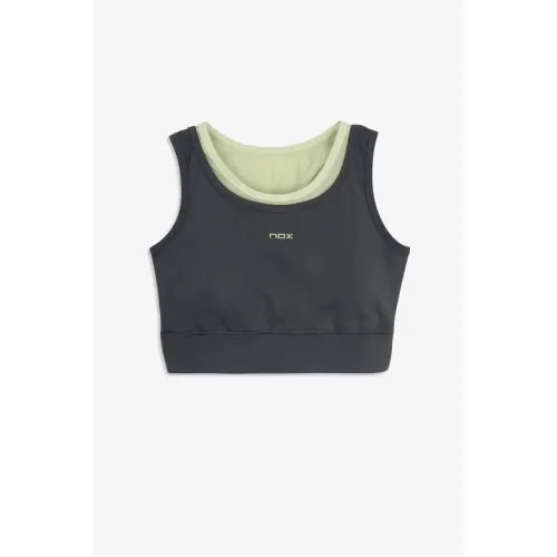 Топ NOX PRO WOMEN'S BRA CHARCOAL GREY