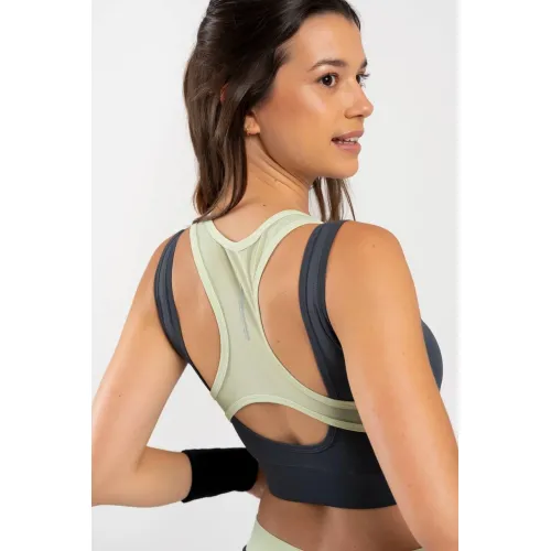 Топ NOX PRO WOMEN'S BRA CHARCOAL GREY