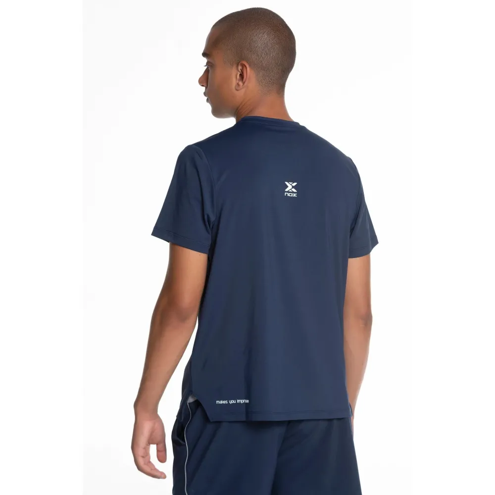 Футболка NOX CAMISETA HOMBRE TEAM REGULAR DARK BLUE M - 6