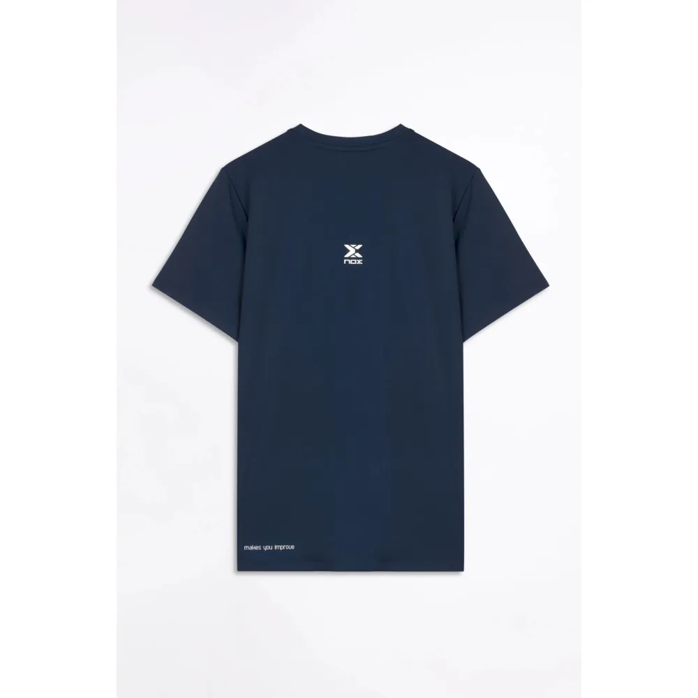 Футболка NOX CAMISETA HOMBRE TEAM REGULAR DARK BLUE M - 2