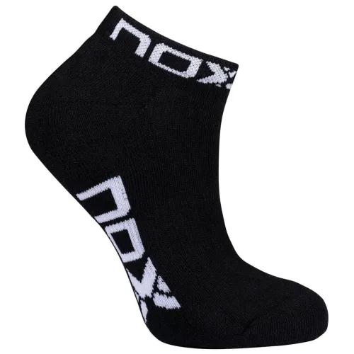 Шкарпетки NOX ANKLE SOCKS BLACK WITH WHITE LOGO