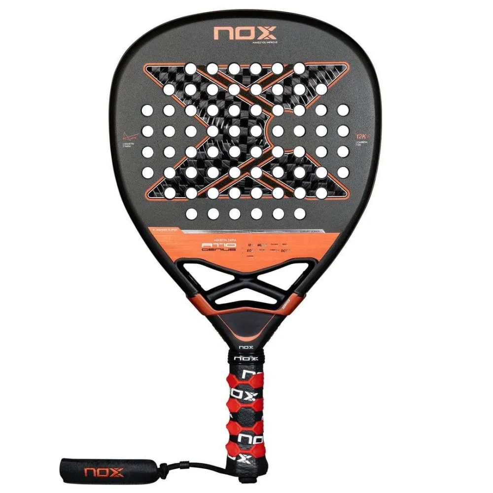 Ракетка для паделу NOX AT10 GENIUS ATTACK 12K RACKET BY AGUSTIN TAPIA - 11