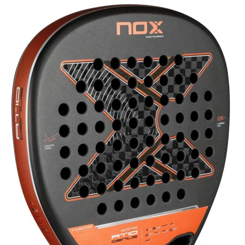 Ракетка для паделу NOX AT10 GENIUS ATTACK 12K RACKET BY AGUSTIN TAPIA