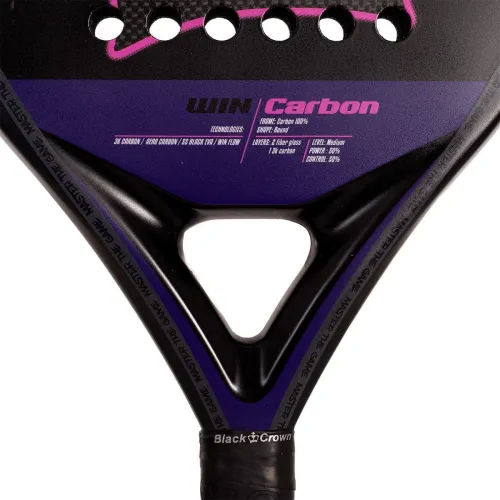 Ракетка для паделу Black Crown WIN CARBON