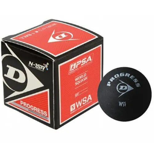 М`яч для сквошу Dunlop Progress 1 червоний