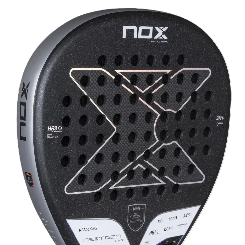Ракетка для паделу NOX NEXTGEN PRO ATTACK 3K NFA SERIES RACKET - 3