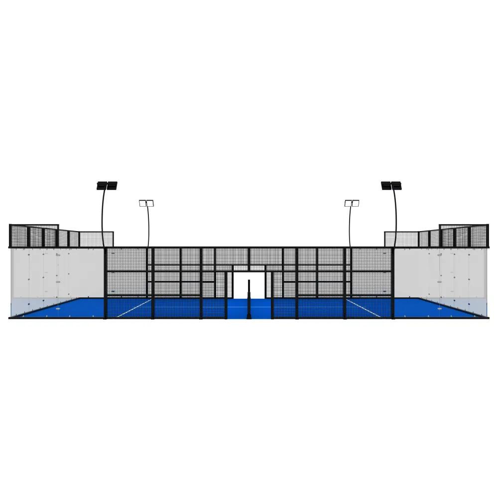 Корт для паделу Wanhe Padel Full Panoramic Padel Court - 8