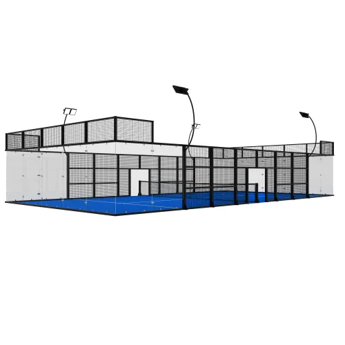 Корт для паделу Wanhe Padel Full Panoramic Padel Court