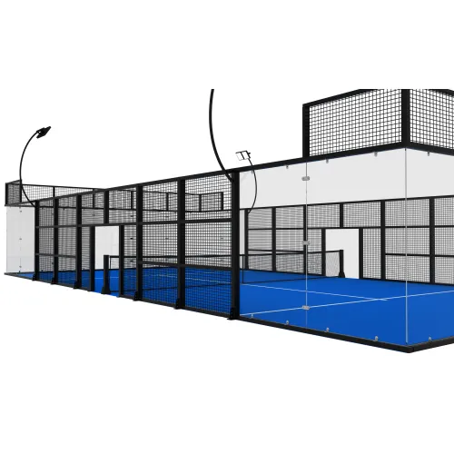 Корт для паделу Wanhe Padel Full Panoramic Padel Court