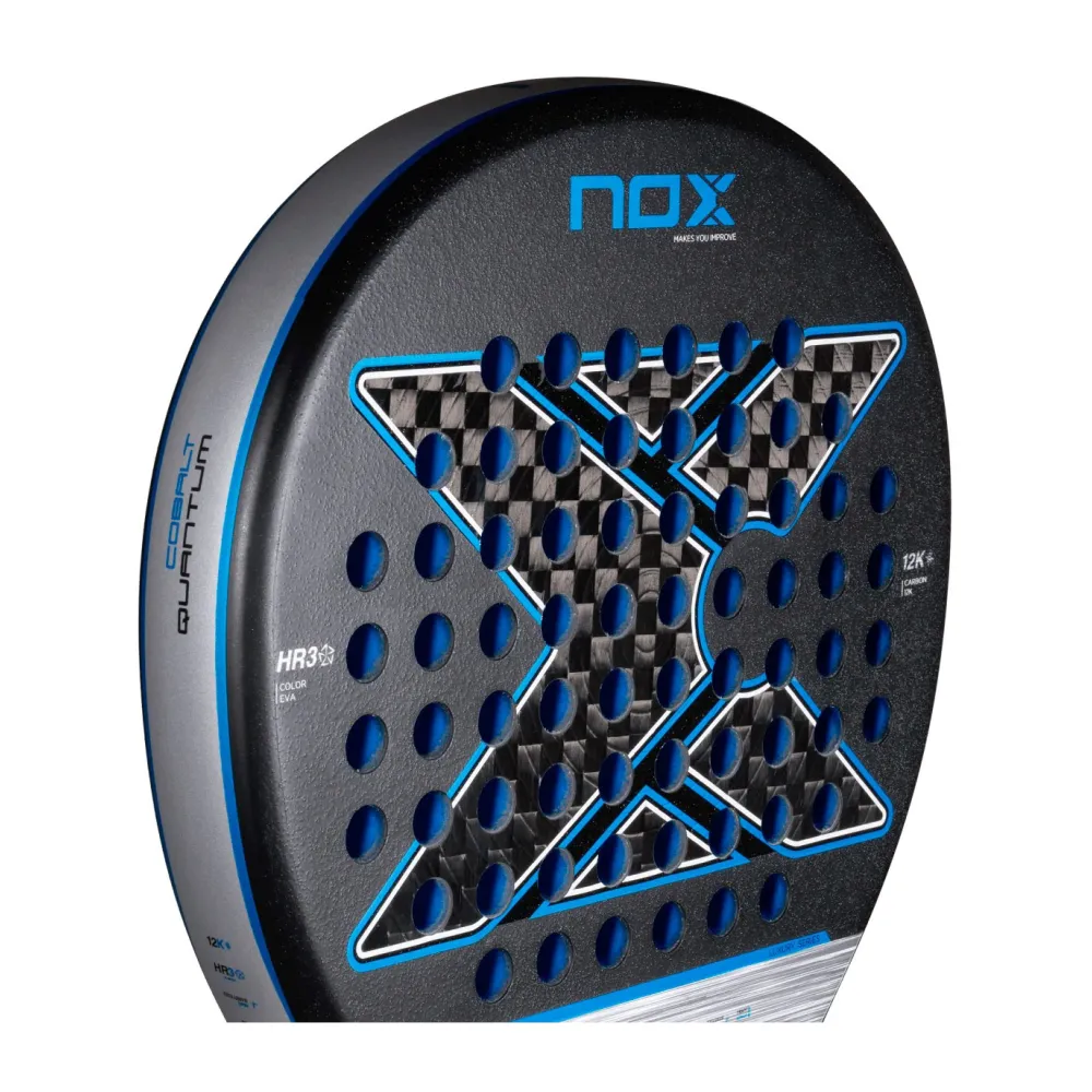 Ракетка для паделу NOX QUANTUM 12K COBALT RACKET - 3