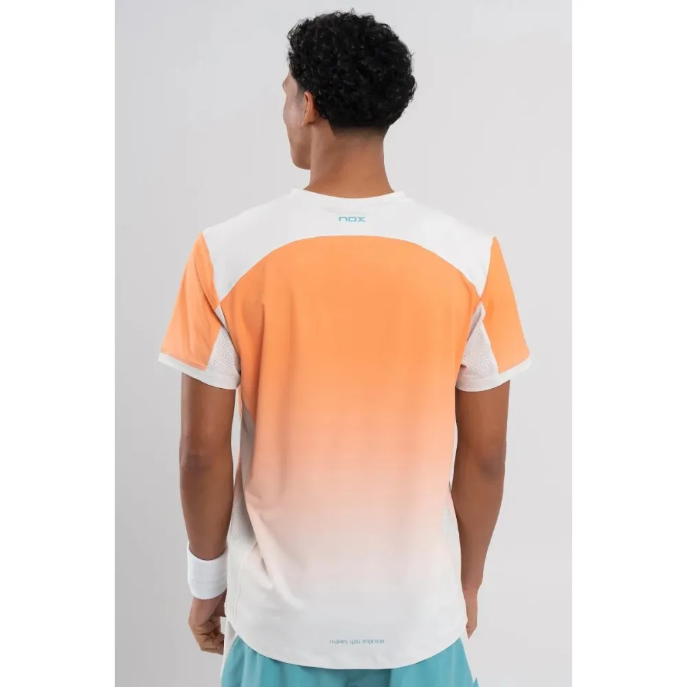Футболка NOX PRO MEN'S T-SHIRT MOCK ORANGE DEGRADED XL - 3