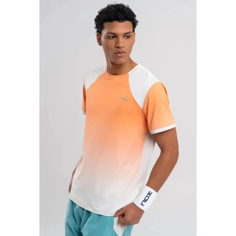 Футболка NOX PRO MEN'S T-SHIRT MOCK ORANGE DEGRADED XL - 2
