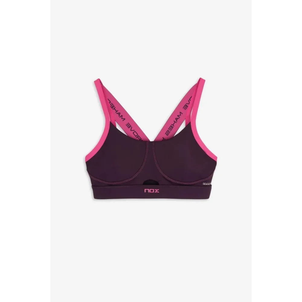 Топ NOX PRO DEEP PURPLE SPORTS BRA L - 1