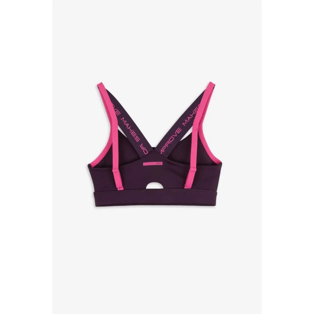Топ NOX PRO DEEP PURPLE SPORTS BRA L - 14