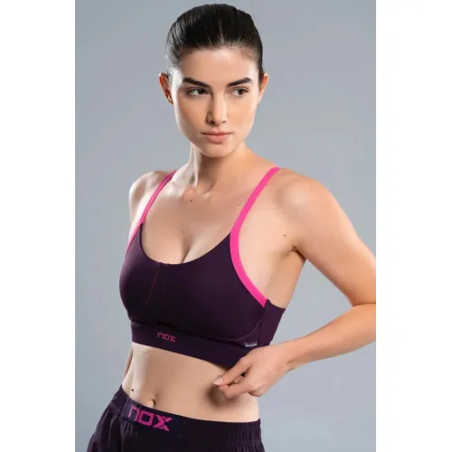 Топ NOX PRO DEEP PURPLE SPORTS BRA