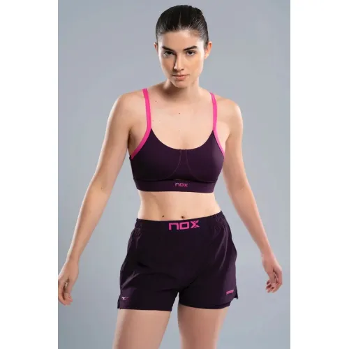 Топ NOX PRO DEEP PURPLE SPORTS BRA