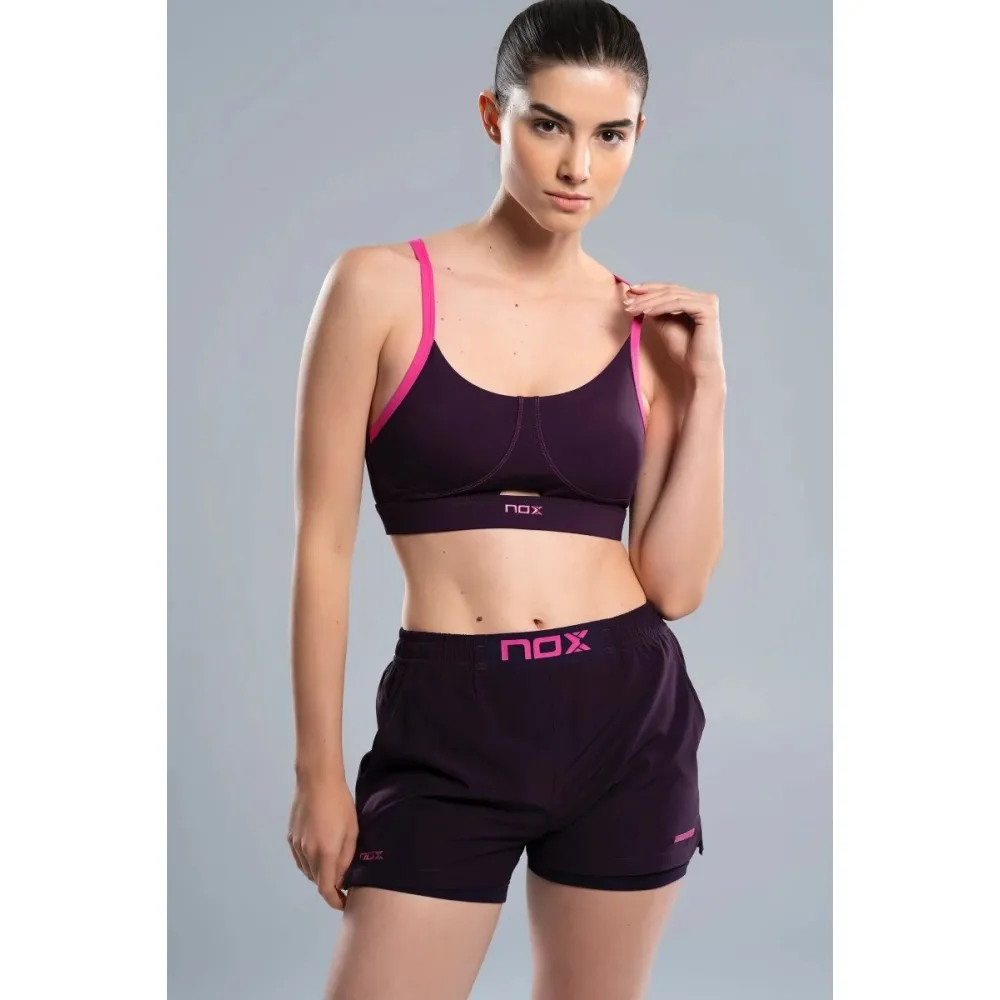 Топ NOX PRO DEEP PURPLE SPORTS BRA L - 2