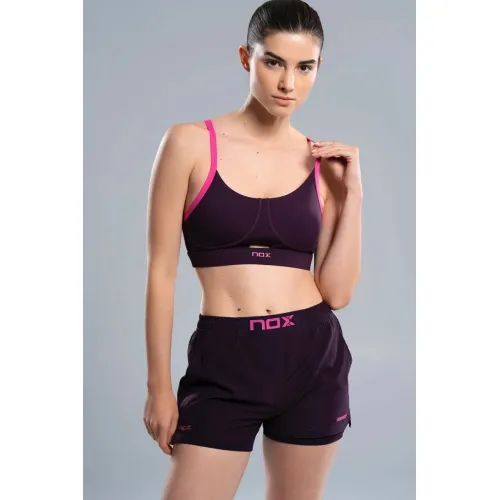 Топ NOX PRO DEEP PURPLE SPORTS BRA
