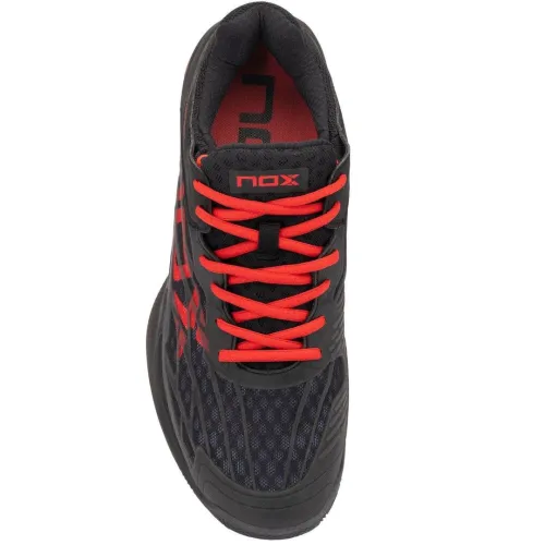Кросівки NOX AT10 LUX NEGRO ROJO