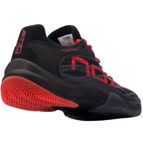 Кросівки NOX AT10 LUX NEGRO ROJO